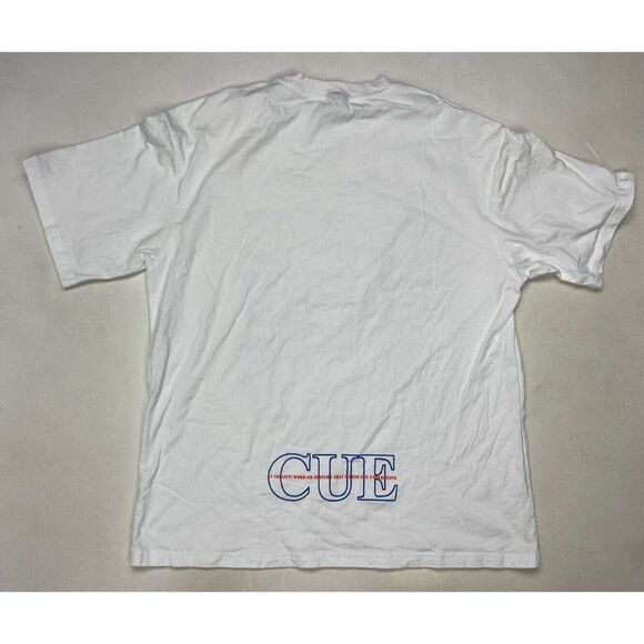 Culture 28 Cue Angel Graphic T-shirt Men Large White Short Sleeve - Picture 4 of 6